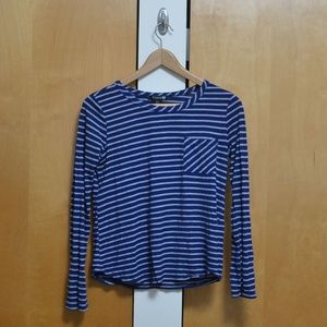 Forever 21 Blue & White Striped Shirt | 2 for $10 Bundle Item